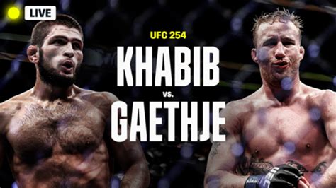 UFC 254 results: Khabib Nurmagomedov submits Justin Gaethje  .
